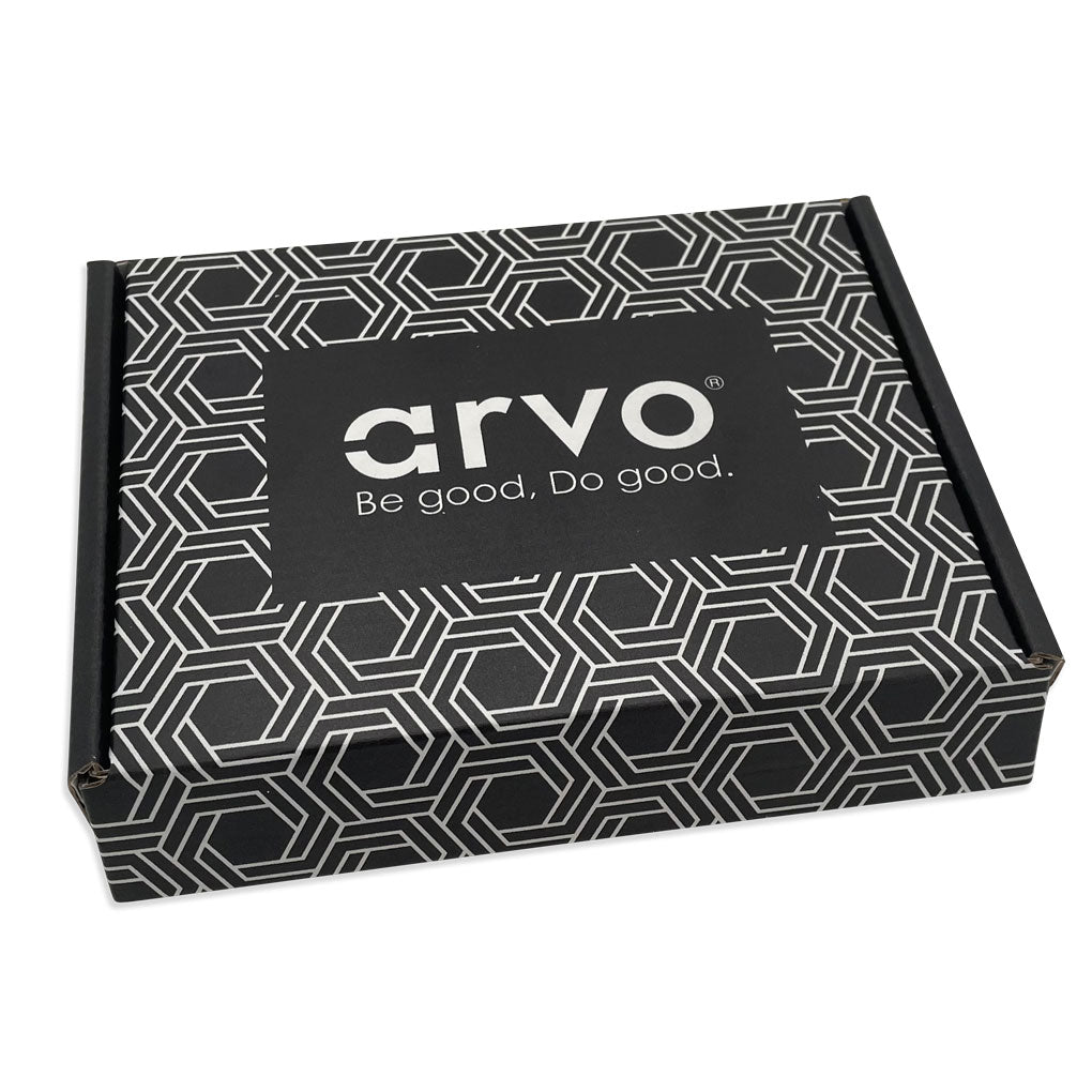 Arvo Time Squared Watch - Silver Bundle