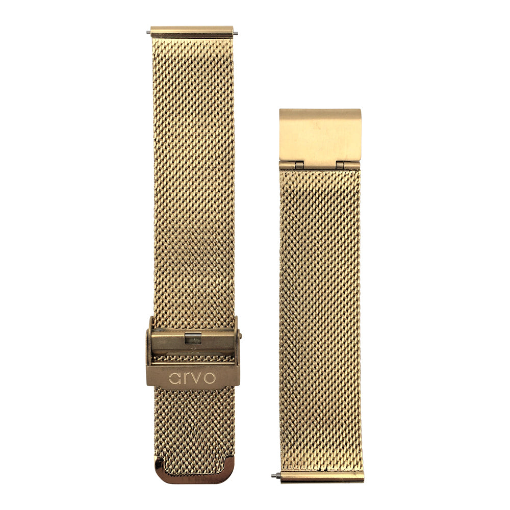 Arvo Gold Mesh Band or strap