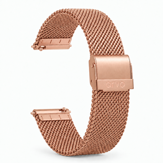 Arvo Rose Mesh Watch Band