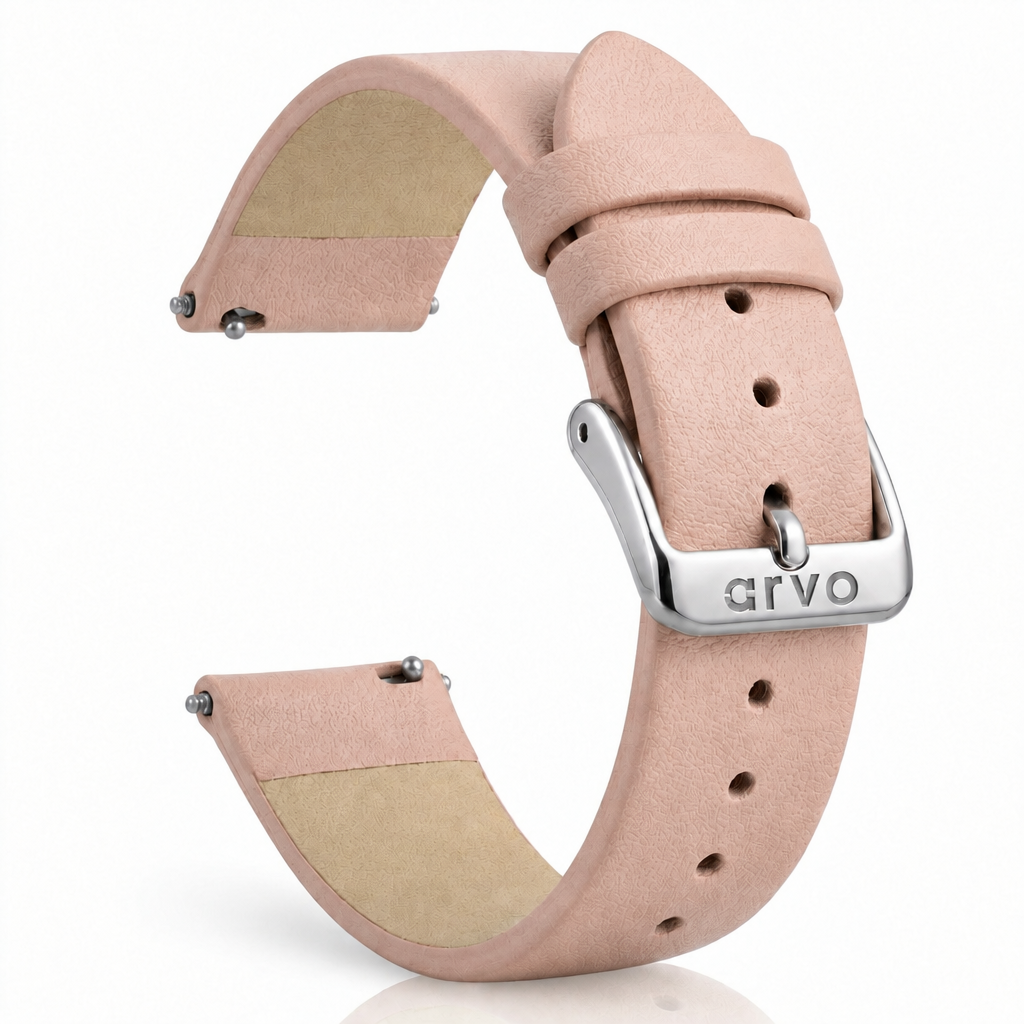 Arvo Sand Genuine Leather Watch Band