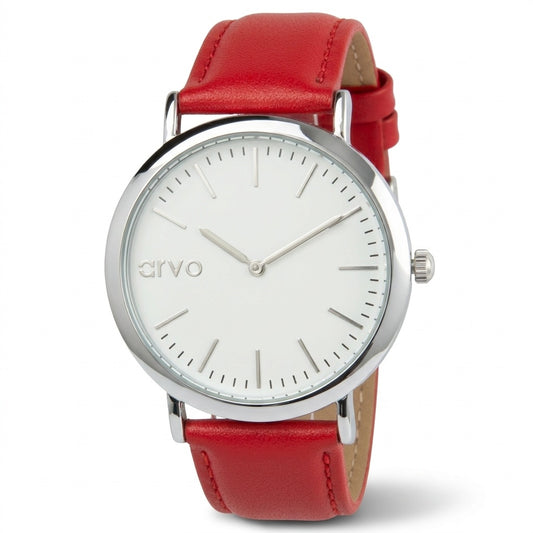 Arvo White Time Sawyer - Red