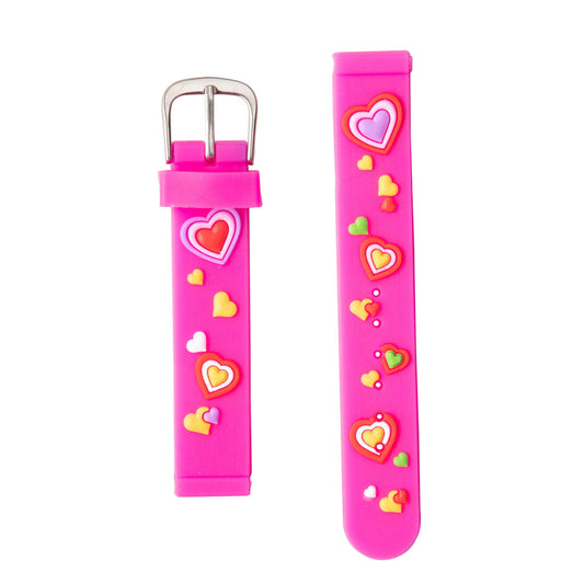 Arvo Kids 3D Watch Strap - Pink n Hearts