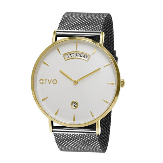 Arvo Gleam two-tone watch for men and women
