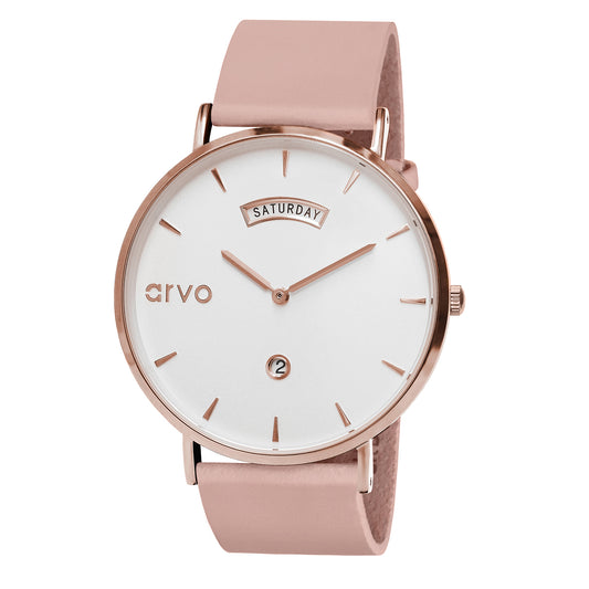 Arvo Awristacrat rose gold watches for women