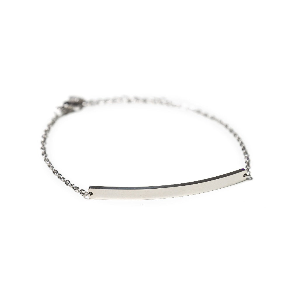 Arvo stainless steel bar bracelet for women 
